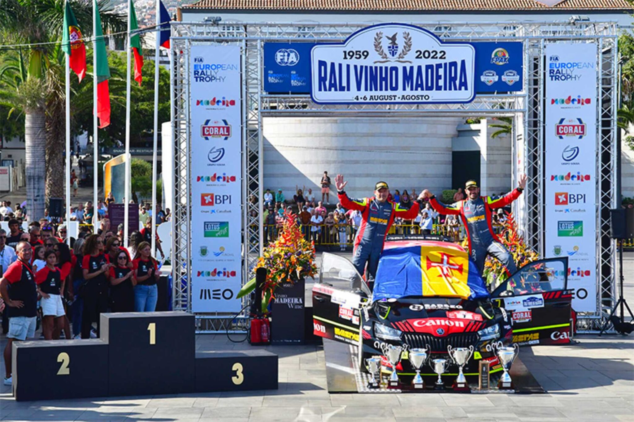 Rali Vinho Madeira Camacho Vence Pela Quinta Vez Jos Pedro Fontes