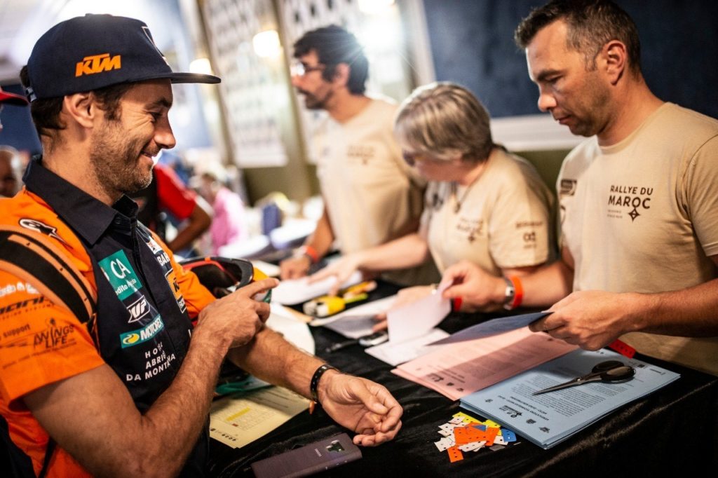 Mario Patrao no Rallye du Maroc 2019