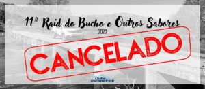 11º RAID DO BUCHO CANCELADO