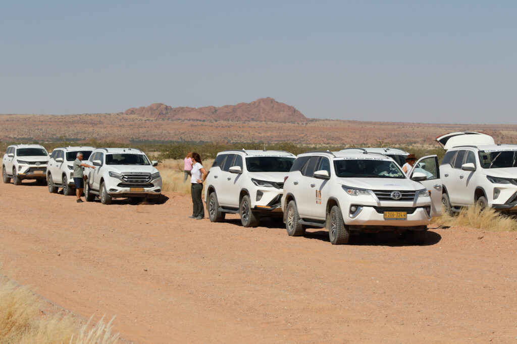 Expedição na Namíbia
